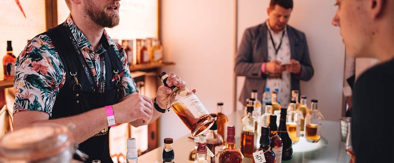 Foursquare stoisko na Rum Love Festiwal