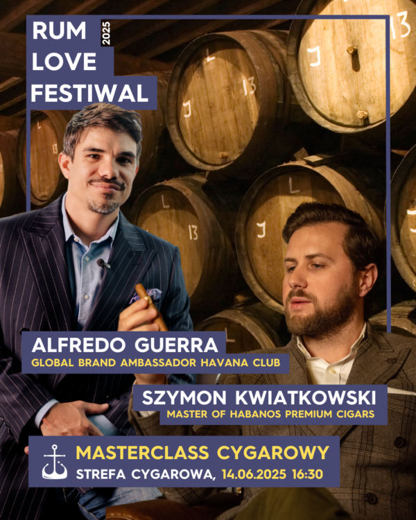 Masterclass Cygarowy - Havana Club x Premium Cigars, godz.: 16:30